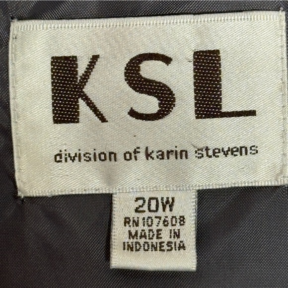 Karin Stevens Gray Cap Sleeve Sheath Dress - Picture 3 of 4